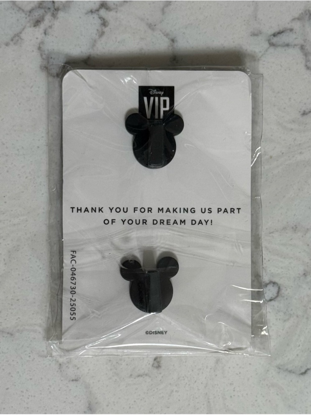 Disney Black Mickey VIP Enamel Pin Set - Picture 2 of 2